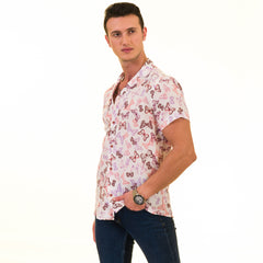 Multi Color European Made & Designed Hawaiian Summer Shirts For Men