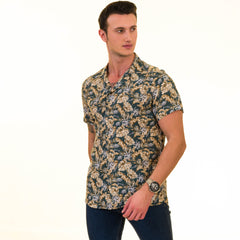 Multi Color European Made & Designed Hawaiian Summer Shirts For Men