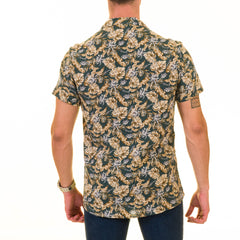 Multi Color European Made & Designed Hawaiian Summer Shirts For Men