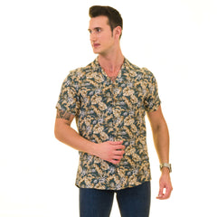 Multi Color European Made & Designed Hawaiian Summer Shirts For Men
