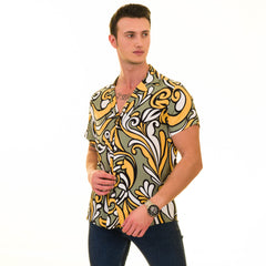 Multi Color European Made & Designed Hawaiian Summer Shirts For Men