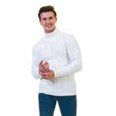 White European Wool Luxury Zippered With Sweater Jacket Warm Winter Tailor Fit