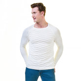 White European Wool Luxury Zippered With Sweater Jacket Warm Winter Tailor Fit