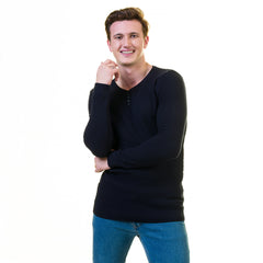 Black Rounded Neck European Wool Luxury Zippered With Sweater Jacket Warm Winter Tailor Fit