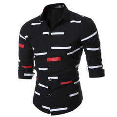 Men's Button down Tailor Fit Soft 100% Cotton Short Sleeve Dress Shirt Black casual And Formal - Amedeo Exclusive