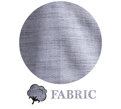 Grey Dark Purple Men's Slim Fit French Cuff Dress Shirts with Cufflink Holes - Casual and Formal - Amedeo Exclusive