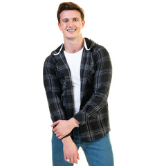 European Wool Luxury Zippered With Hoodie Sweater Jacket Warm Winter Tailor Fit