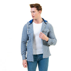 European Wool Luxury Zippered With Hoodie Sweater Jacket Warm Winter Tailor Fit