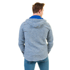 European Wool Luxury Zippered With Hoodie Sweater Jacket Warm Winter Tailor Fit