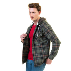 European Wool Luxury Zippered With Hoodie Sweater Jacket Warm Winter Tailor Fit