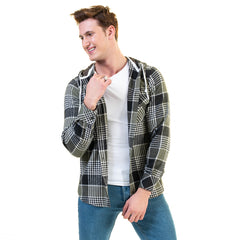 European Wool Luxury Zippered With Hoodie Sweater Jacket Warm Winter Tailor Fit