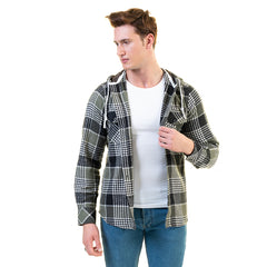 European Wool Luxury Zippered With Hoodie Sweater Jacket Warm Winter Tailor Fit