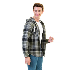 European Wool Luxury Zippered With Hoodie Sweater Jacket Warm Winter Tailor Fit