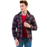 European Wool Luxury Zippered With Hoodie Sweater Jacket Warm Winter Tailor Fit