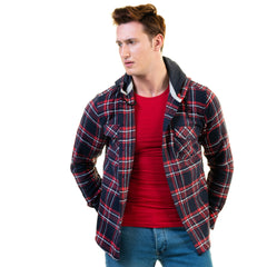 European Wool Luxury Zippered With Hoodie Sweater Jacket Warm Winter Tailor Fit