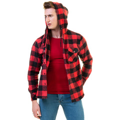 European Wool Luxury Zippered With Hoodie Sweater Jacket Warm Winter Tailor Fit