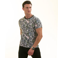khaki t shirt mens