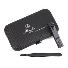 Black Gun Metal Chrome with Black Matte Case with White Leather-7Pieces