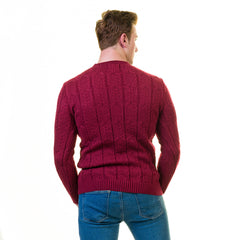 European Wool Luxury Zippered With Sweater Jacket Warm Winter Tailor Fit