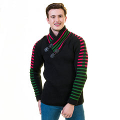 European Wool Luxury Zippered With Sweater Jacket Warm Winter Tailor Fit