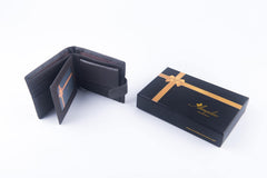 Leather Wallets Brown- AMLW-0002 - Amedeo Exclusive