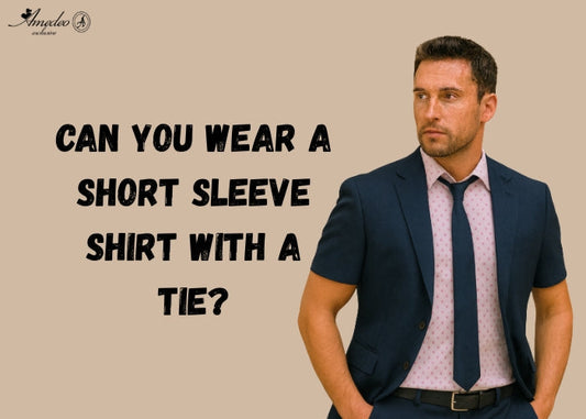 can you wear a short sleeve shirt with a tie
