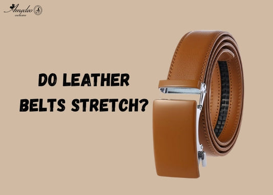 do leather belts stretch