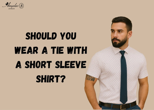 should you wear a tie with a short sleeve shirt