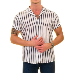 Multi Color European Made & Designed Hawaiian Summer Shirts For Men