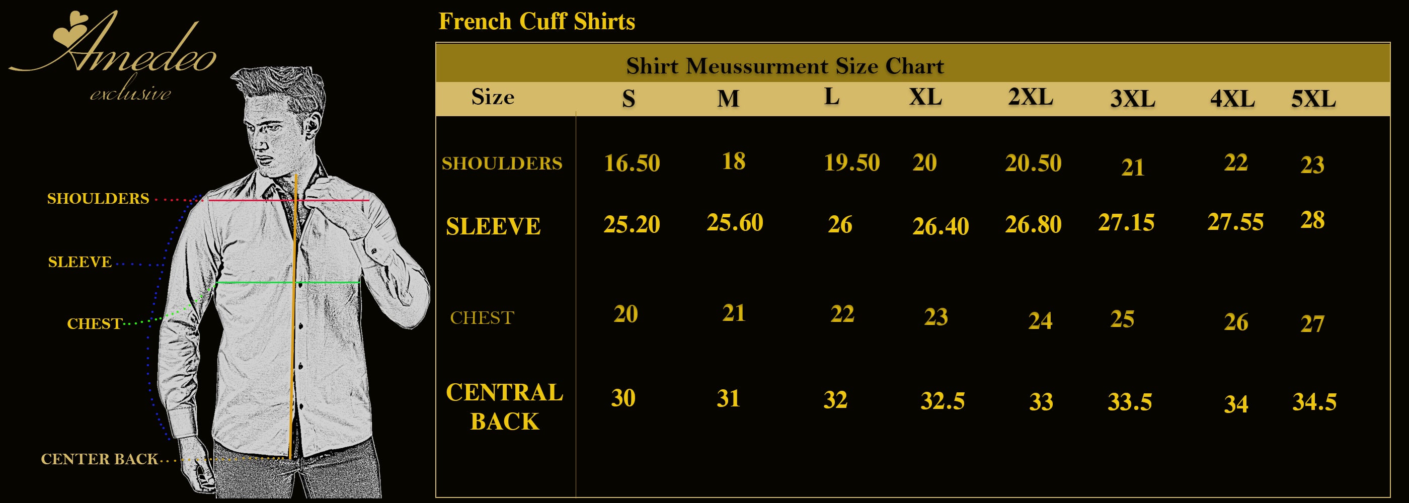 Mens Slim Fit French Cuff Shirts with Cufflink Holes - Casual and Formal