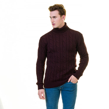 Full Dark Black European Wool Luxury Zippered With Sweater Jacket Warm Winter Tailor Fit
