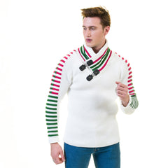 White European Wool Luxury Zippered With Sweater Jacket Warm Winter Tailor Fit