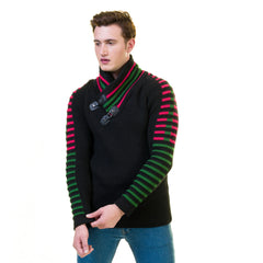 European Wool Luxury Zippered With Sweater Jacket Warm Winter Tailor Fit