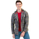 European Wool Luxury Zippered With Hoodie Sweater Jacket Warm Winter Tailor Fit