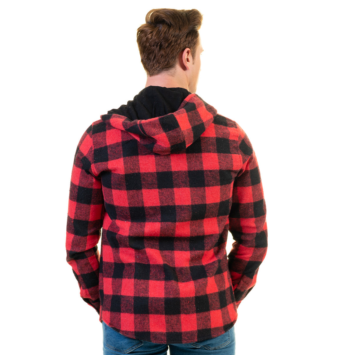 European Wool Luxury Zippered With Hoodie Sweater Jacket Warm Winter Tailor Fit