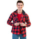 European Wool Luxury Zippered With Hoodie Sweater Jacket Warm Winter Tailor Fit