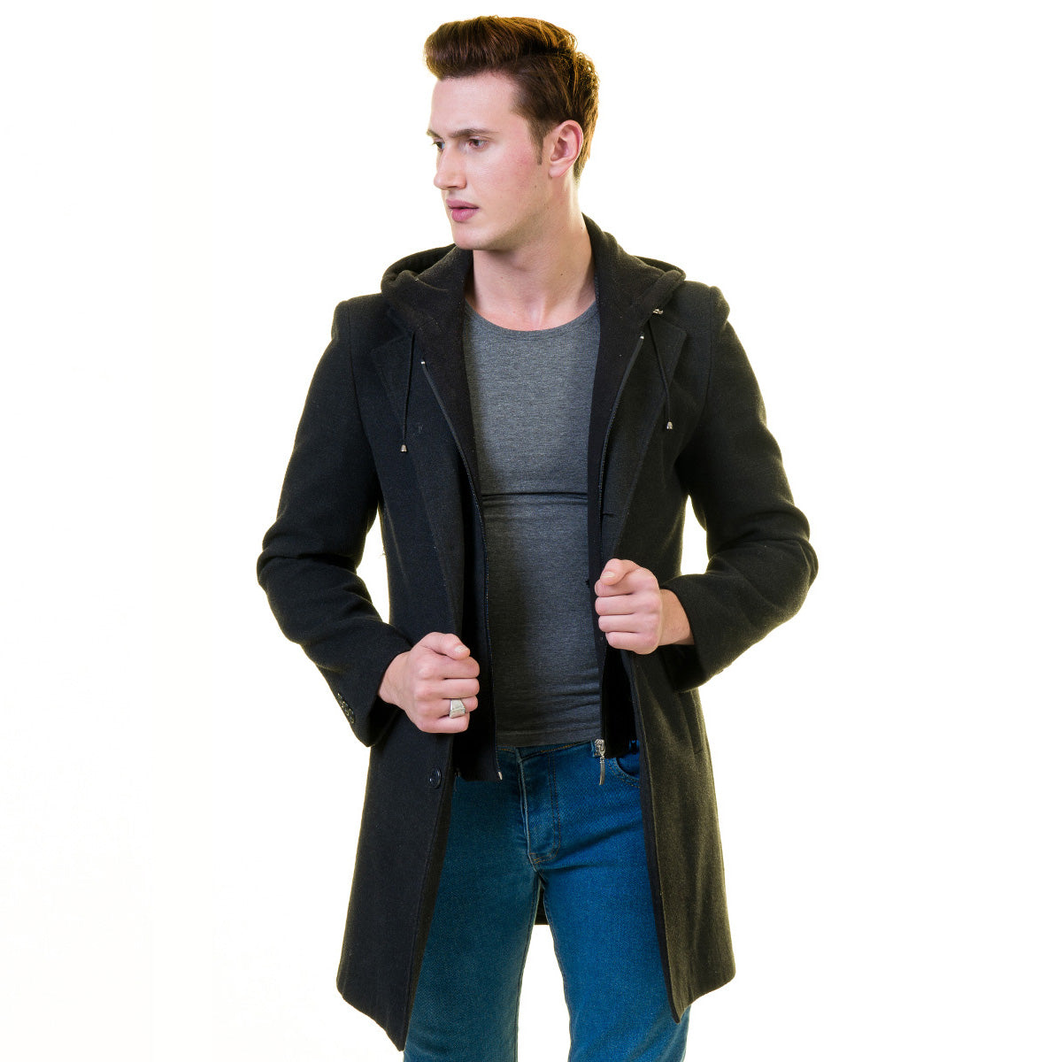 Men's Hoods for Coats & Jackets
