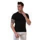 Black European Made & Designed Premium Quality T-Shirt - Crew Neck Short Sleeve T-Shirts