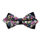 Men's Colorful Floral 100% Cotton Pre Tied Bow Tie - Amedeo Exclusive