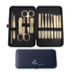 Unisex 14 Piece Golden Plated Manicure & pedicure sets - Amedeo Exclusive