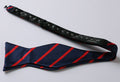 Mens Check Silk Self tie Bow Tie with Pocket Squares Set - Amedeo Exclusive