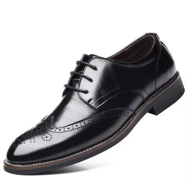 Comfortable Walking Modern Men's Leather Lace Up Shoes for Formal or Casual - Amedeo Exclusive