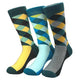 Men's Pattern 3pk Assorted Bundle  Colorful Socks - Amedeo Exclusive