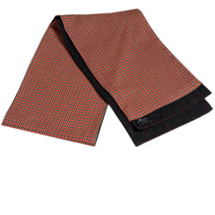 Men's Microfiber Soft Comfortable Tan Check Wool Scarf - Amedeo Exclusive