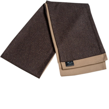 Men's Microfiber Soft Comfortable Brown Wool Scarf - Amedeo Exclusive
