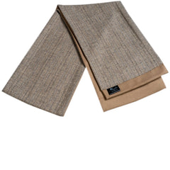 Men's Microfiber Soft Comfortable Tan Wool Scarf - Amedeo Exclusive