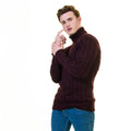 European Wool Luxury Zippered With Sweater Jacket Warm Winter Tailor Fit