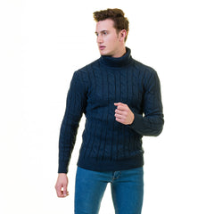 European Wool Luxury Zippered With Sweater Jacket Warm Winter Tailor Fit