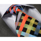 Men's jacquard Multi Check Premium Neck Tie With Gift Box - Amedeo Exclusive