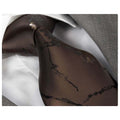 Men's Fashion Brown Black Neck Tie Gift Box - Amedeo Exclusive